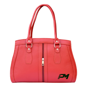 RED RUBY LEATHER HANDBAG